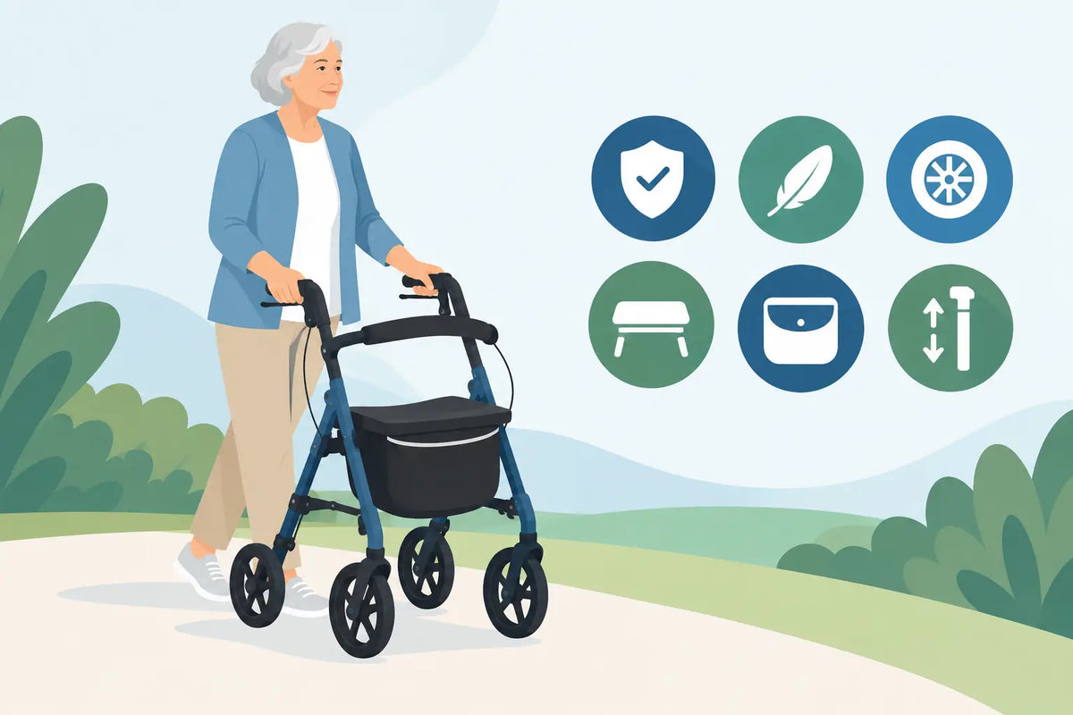Rollator Walker Reviews: What Matters Most