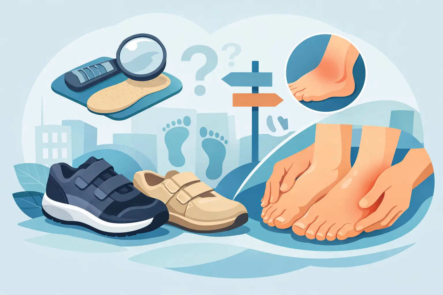 Choosing Diabetic Shoes for Swollen Feet