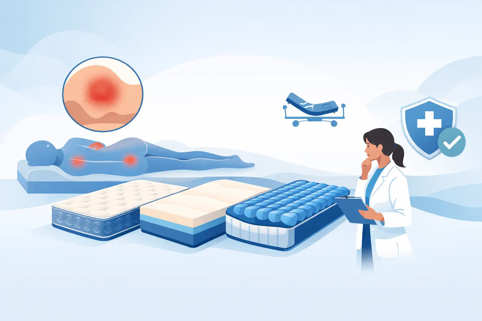 Which Mattress Prevents Pressure Ulcers Best?