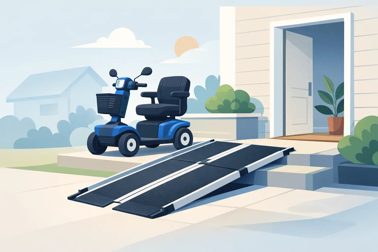 Choosing a Portable Scooter Ramp for Home