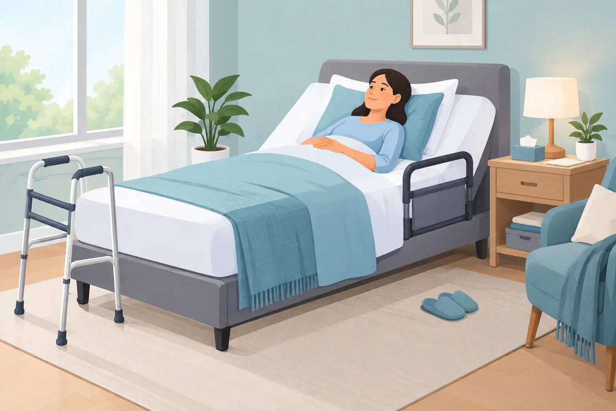 Post Surgery Home Bed Setup for Safer Recovery