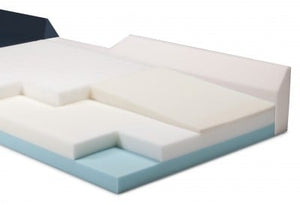  Simmons Clinical Care S600 Mattress 42in x 84in with Firm Side Bolsters