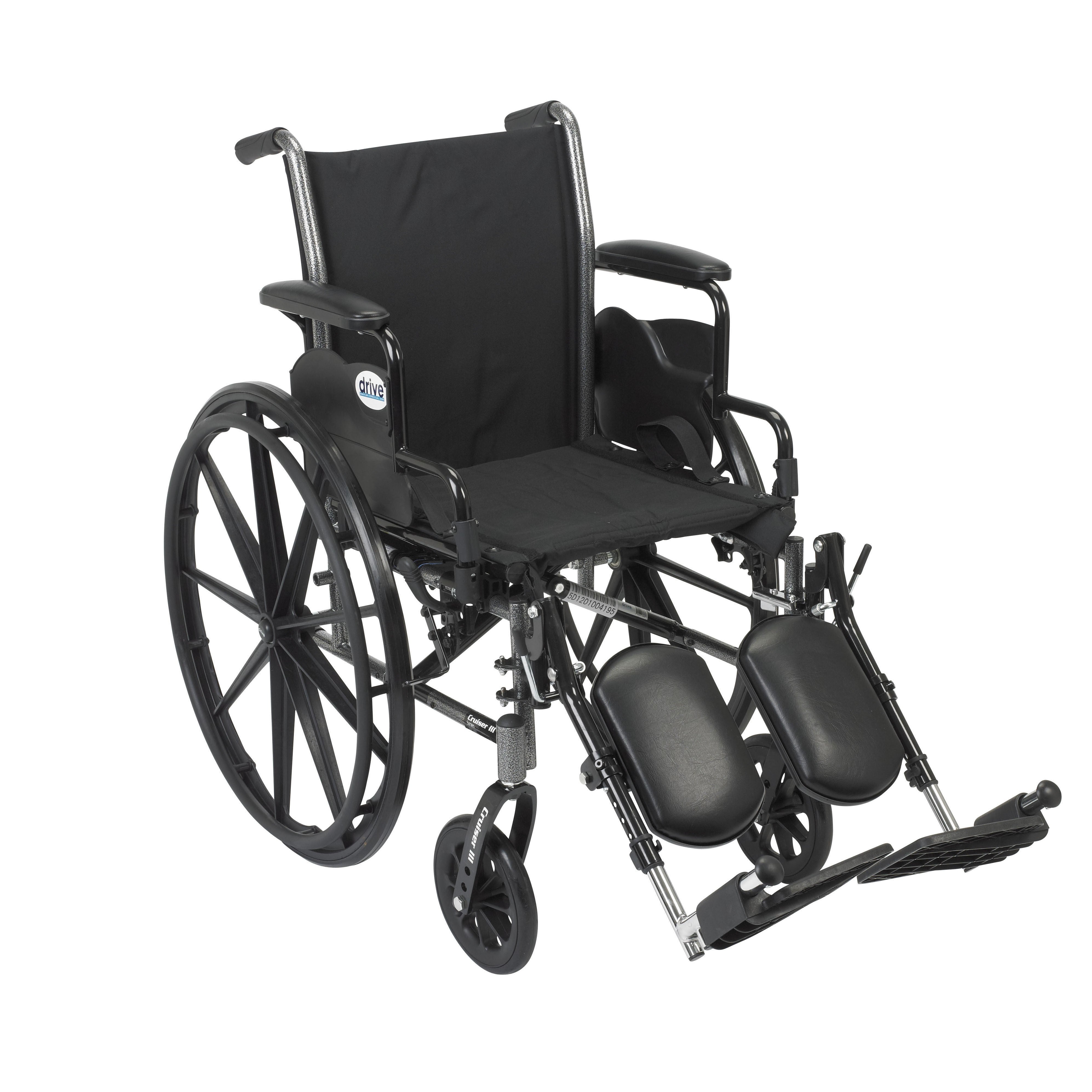 Cruiser III Light Weight Wheelchair Drive with Various Arm & Leg