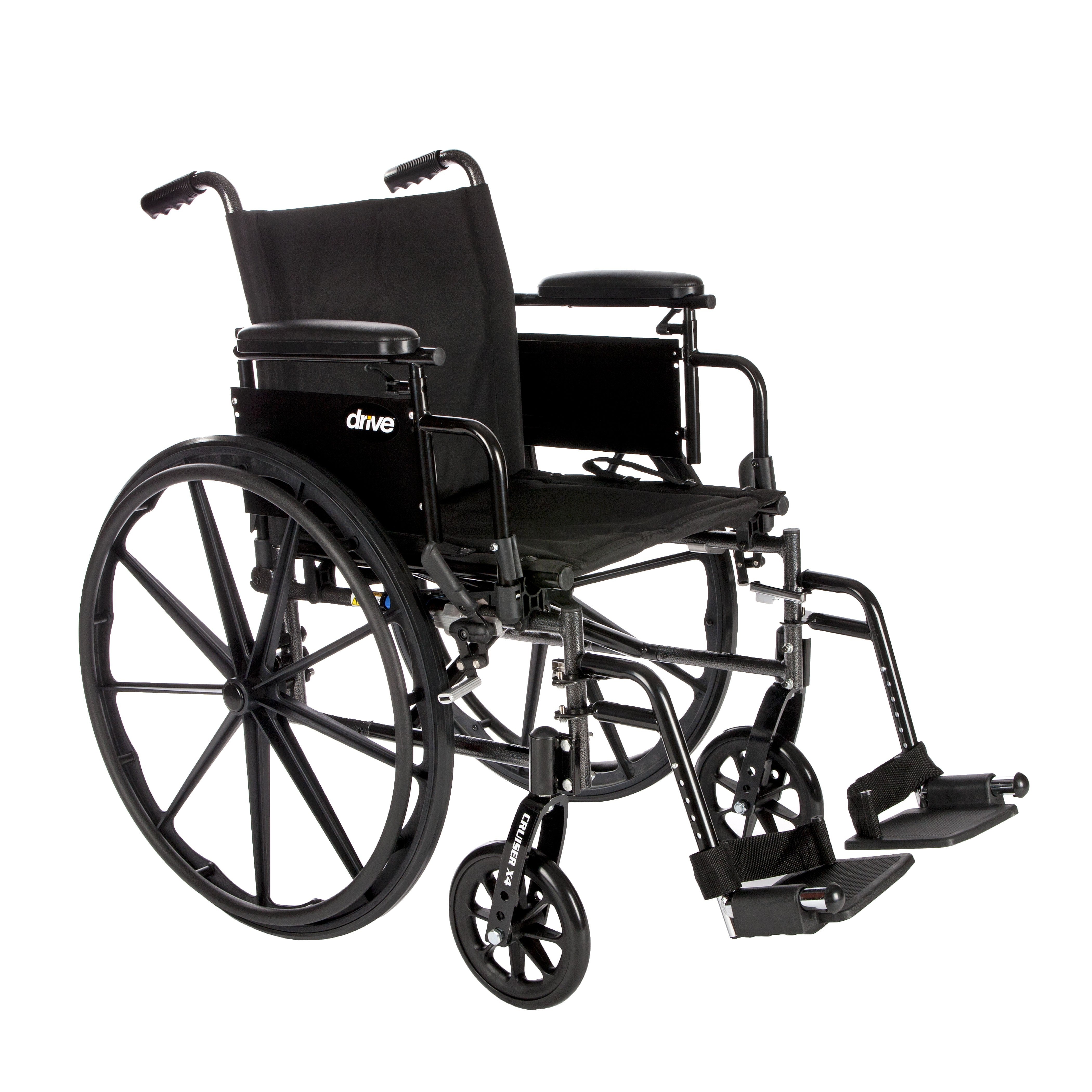 Drive Cruiser X4 Wheelchair Lightweight, Dual-Axle Wheelchair