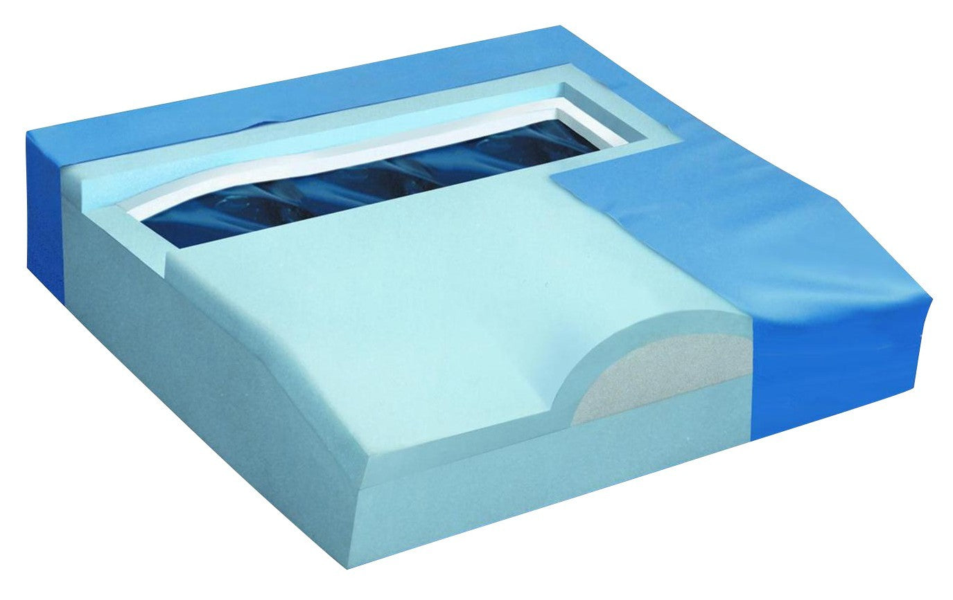 Titanium Gel/Foam Wheelchair Cushion 16" x 16"