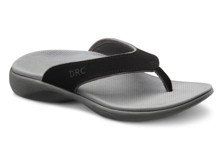 Dr. Comfort Women's Shannon Diabetic Sandals - Black