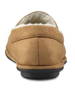 Dr. Comfort Men's Relax Diabetic Slippers - Camel