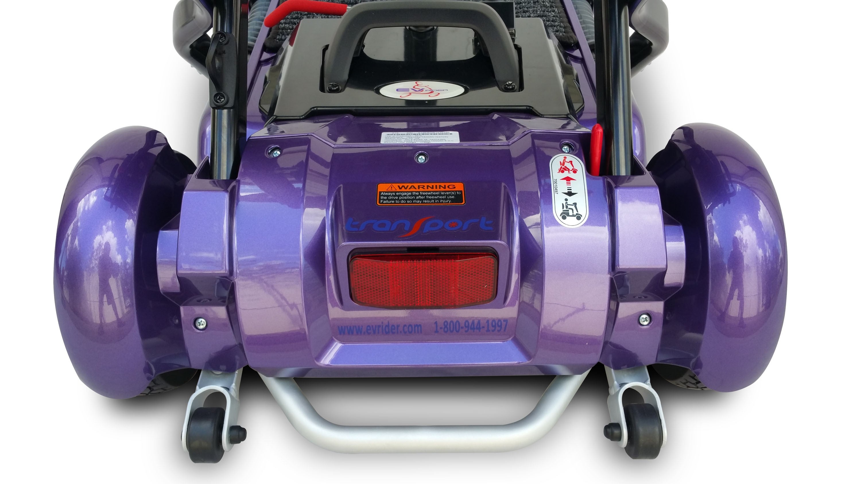 EV Rider S19+ Transport Plus Folding 4-Wheel Scooter