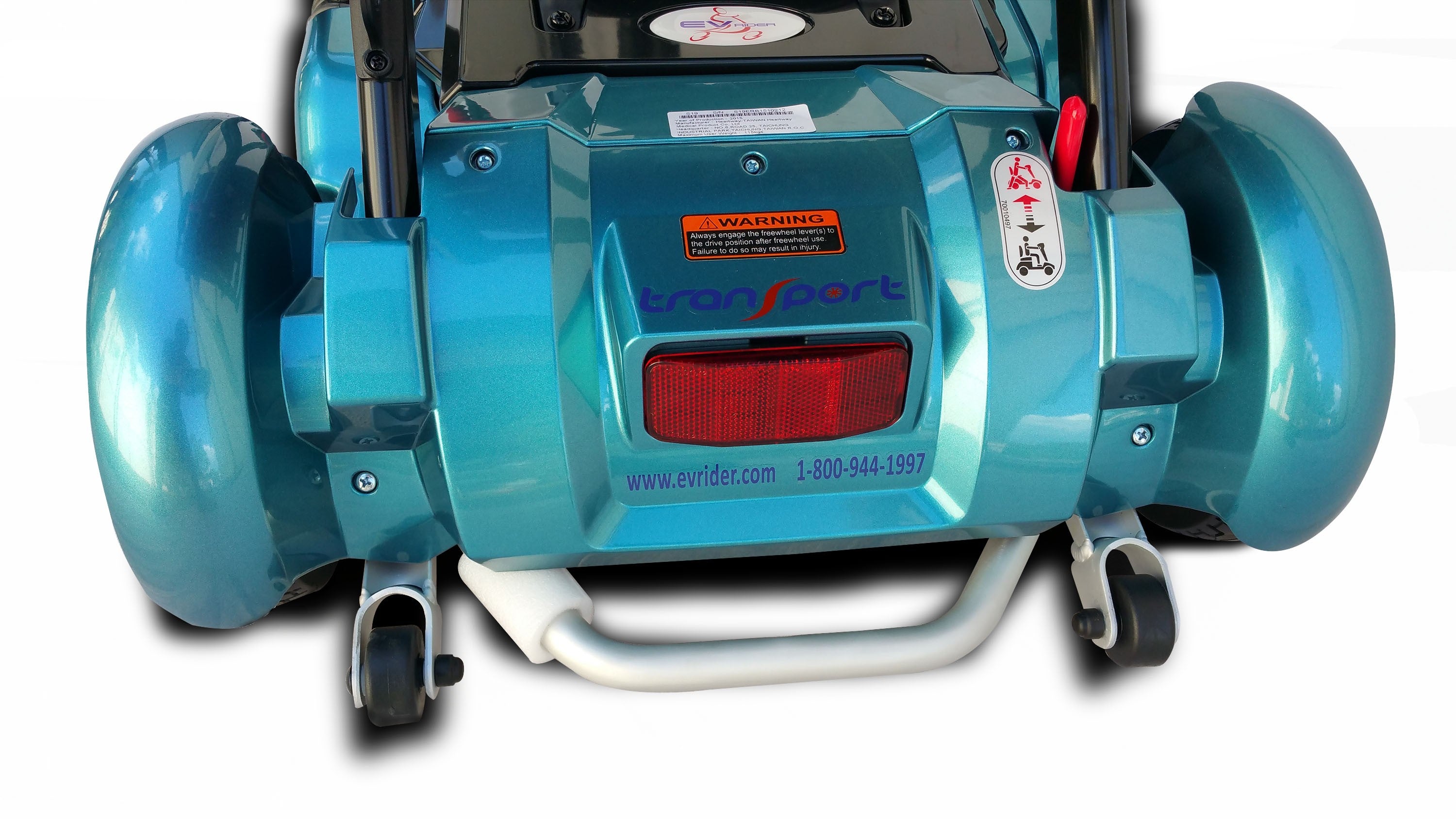 EV Rider S19+ Transport Plus Folding 4-Wheel Scooter