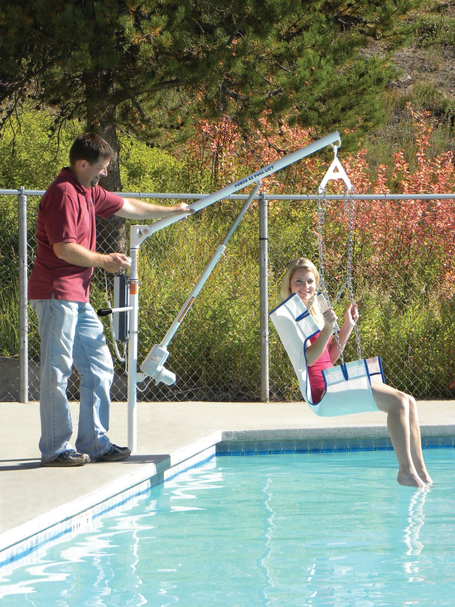 Aqua Creek Power EZ 2 Pool Lift – American Quality Health Products