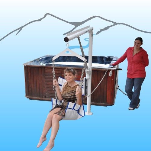 Aqua Creek Super Power EZ Lift Pool Lift -No Anchor*