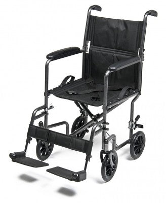 Everest & Jennings Steel Transport Wheelchair