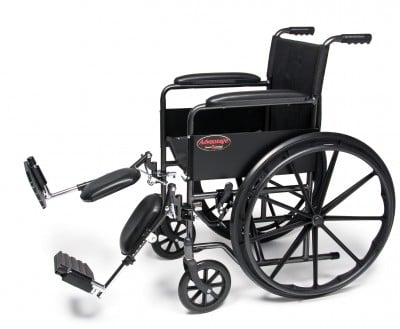 Detachable Full Arm, Elevating Legrest