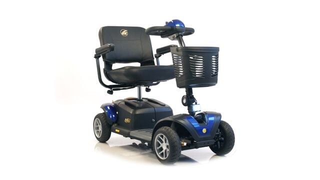 Buzzaround EX  4 Wheel Scooter - Blue Shroud