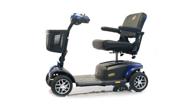 Buzzaround EX  4 Wheel Scooter - Blue Shroud
