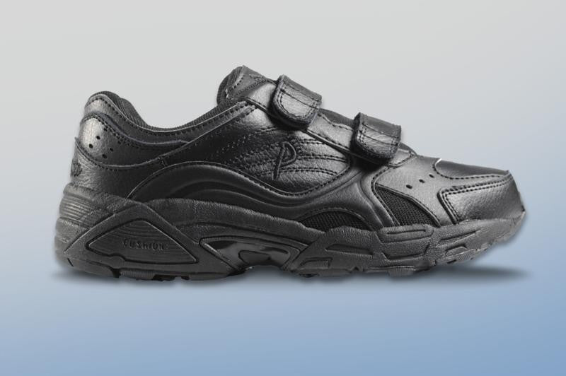 Ped-Lite Adele Diabetic Shoes with Velcro - Black