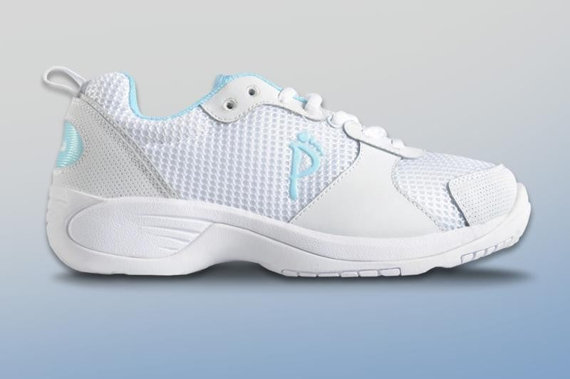 Ped-Lite Lydia Diabetic Shoes with Laces - White