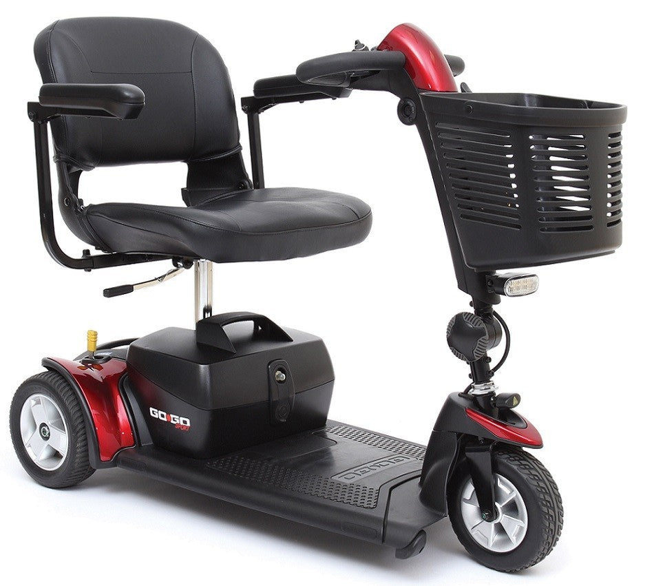 Pride Go-Go Sport 3-Wheel Transportable Scooter - S73