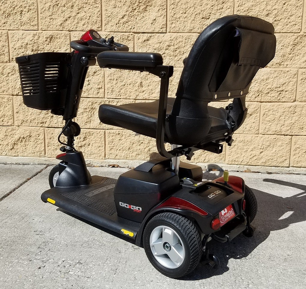 Pride Go-Go Sport 3-Wheel Transportable Scooter - S73