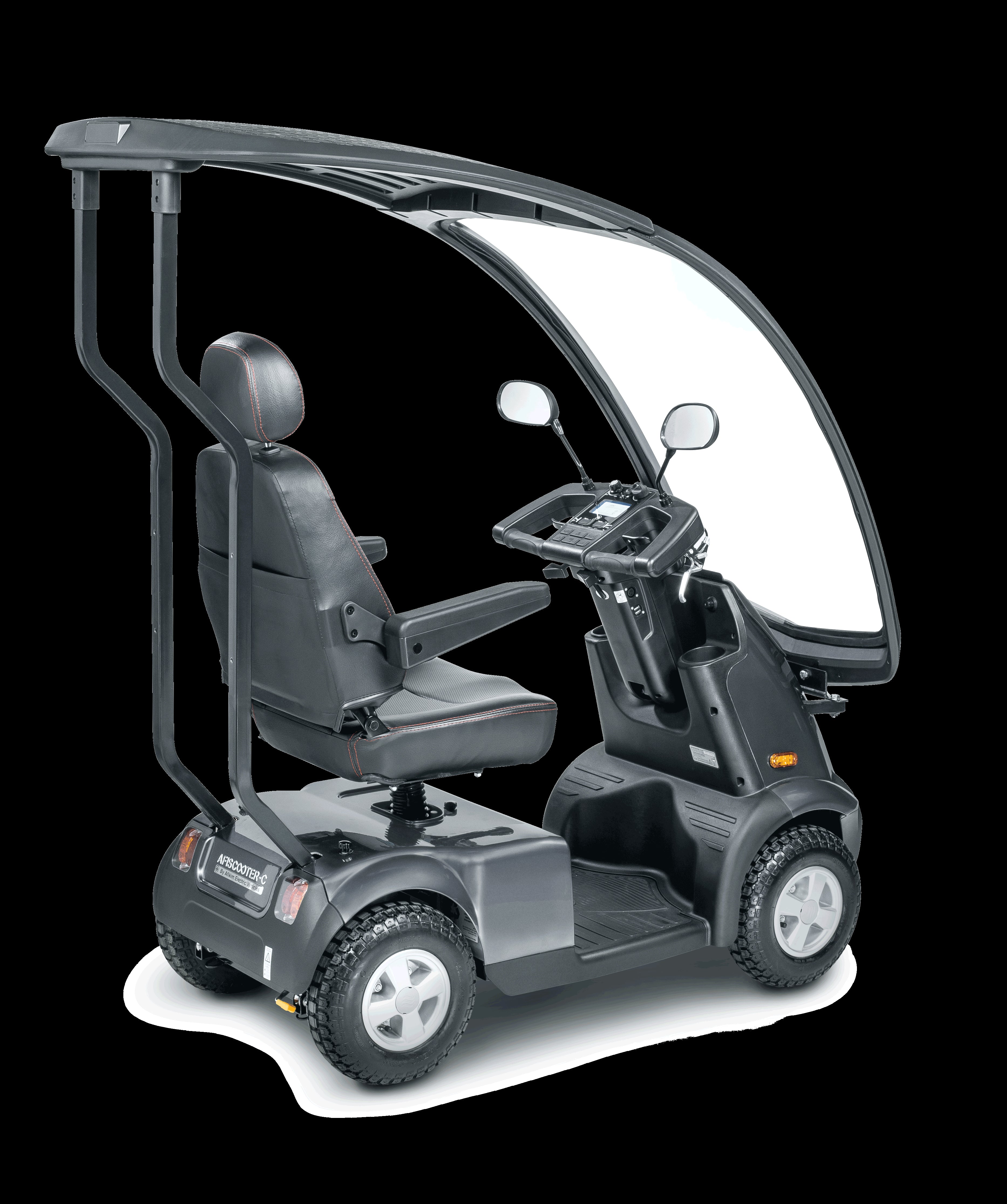 Afiscooter C4 4-Wheel Scooter with Canopy