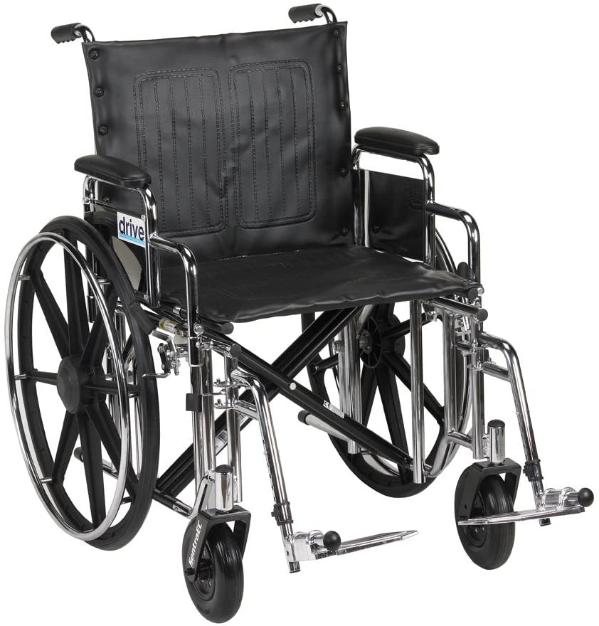 Sentra Extra HD 20"-24" Bariatric Wheelchairs by Drive