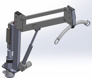 Global Lift HR-350SS Rotational Pool Lift