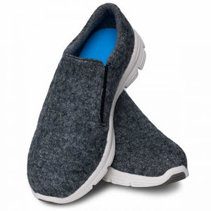 Dr. Comfort Men's Liam Athletic Wool Diabetic Shoes - Grey