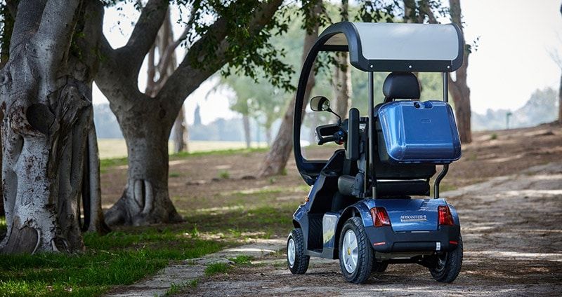 Afiscooter S with Canopy - Single Seat