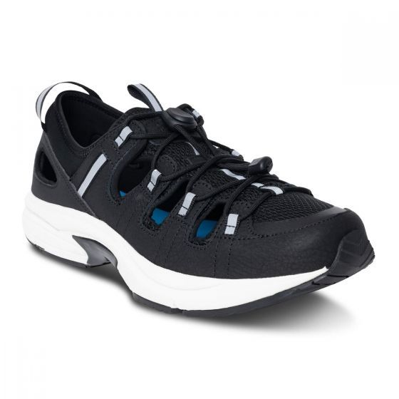 Dr. Comfort Men's Marco Athletic Diabetic Sandals - Black