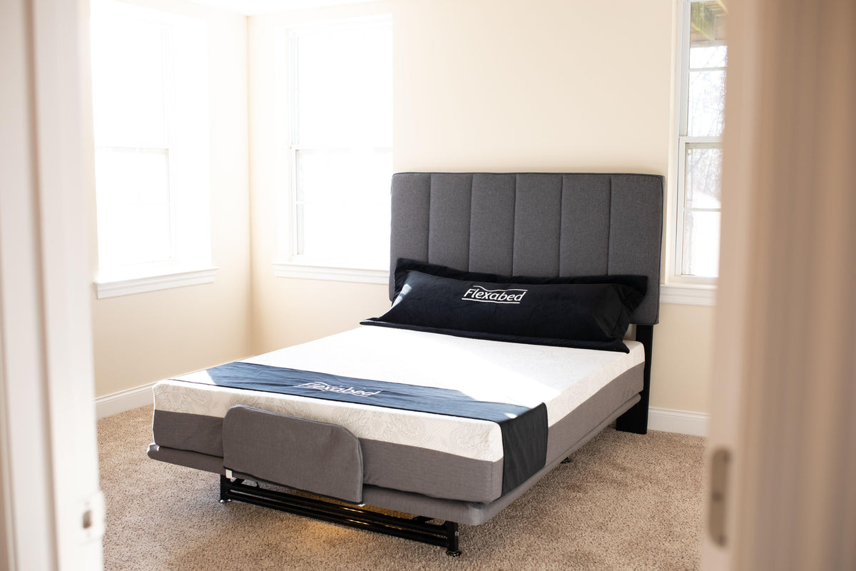 Flexabed Hi-Low SL adjustable bed in bedroom setting