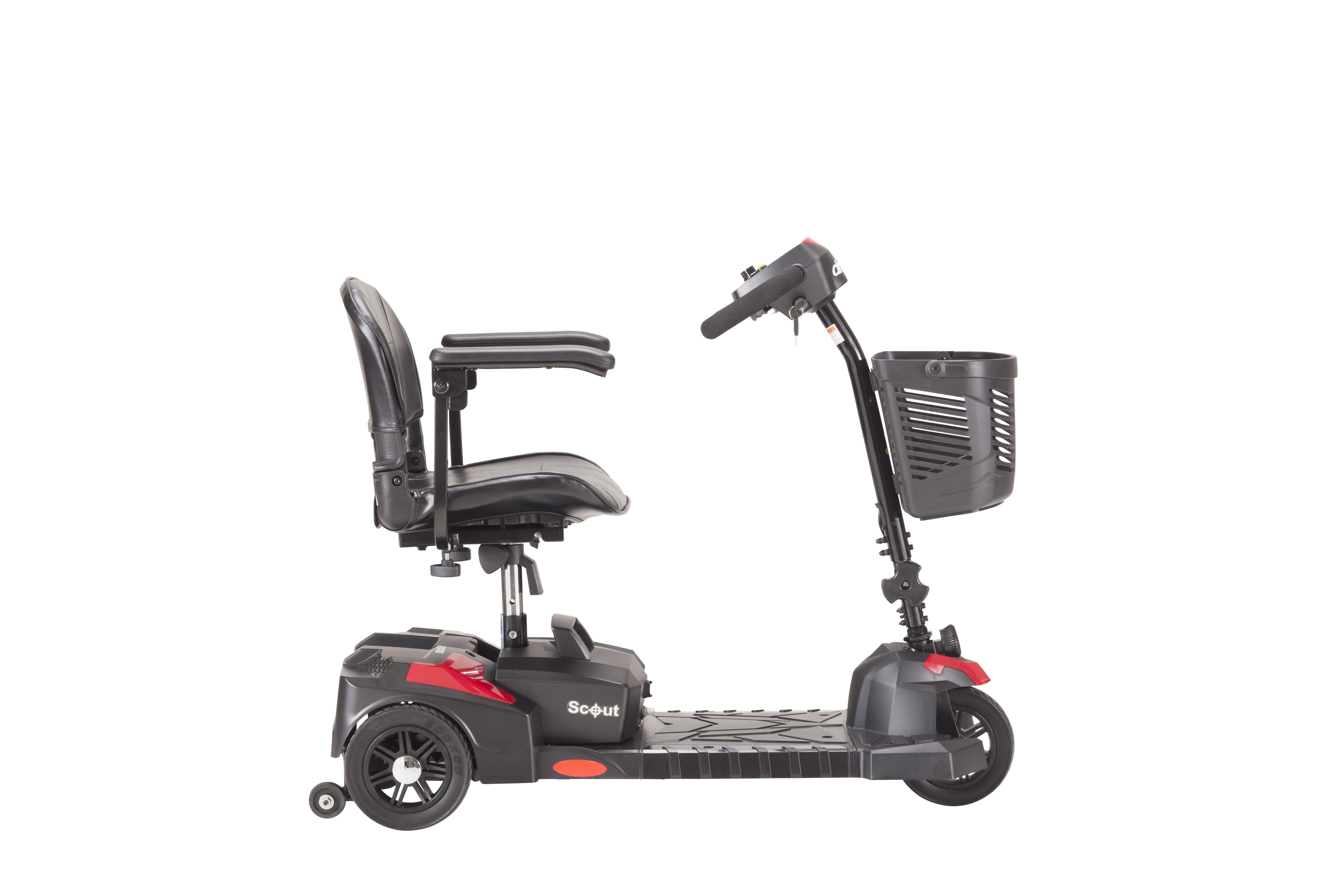 Drive Scout 3 Compact Travel 3-Wheel Scooter - SFSCOUT3