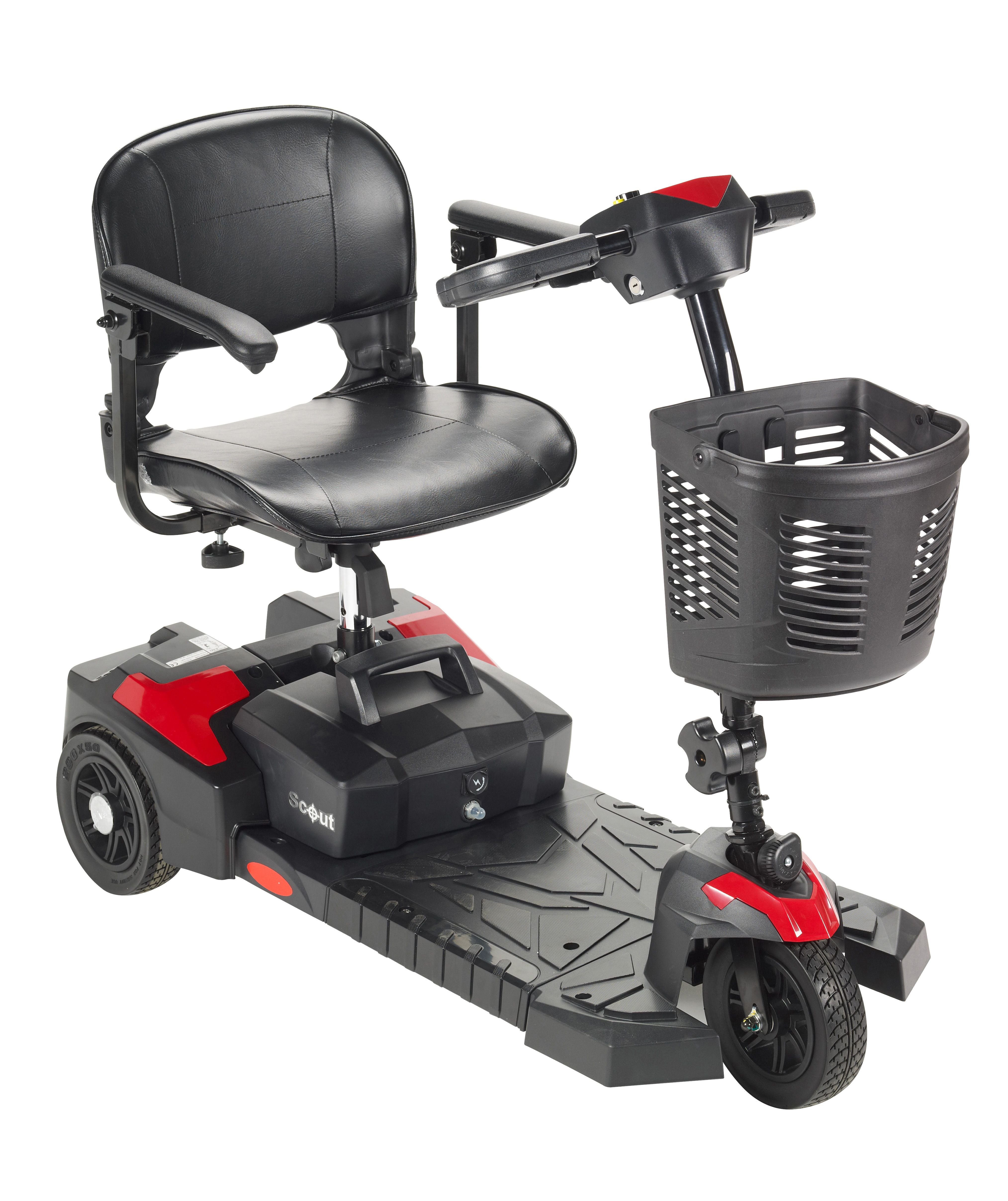 Drive Scout 3 Compact Travel 3-Wheel Scooter - SFSCOUT3