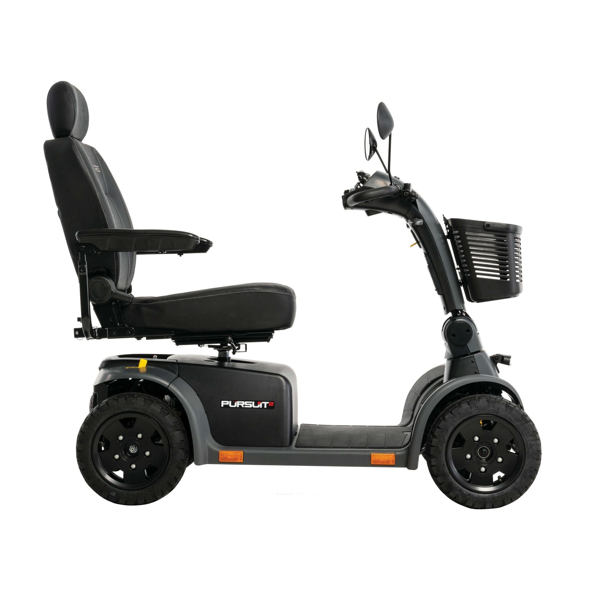Pride Pursuit 2 Heavy Duty 4 Wheel Mobility Scooter - 400 lb. Capacity