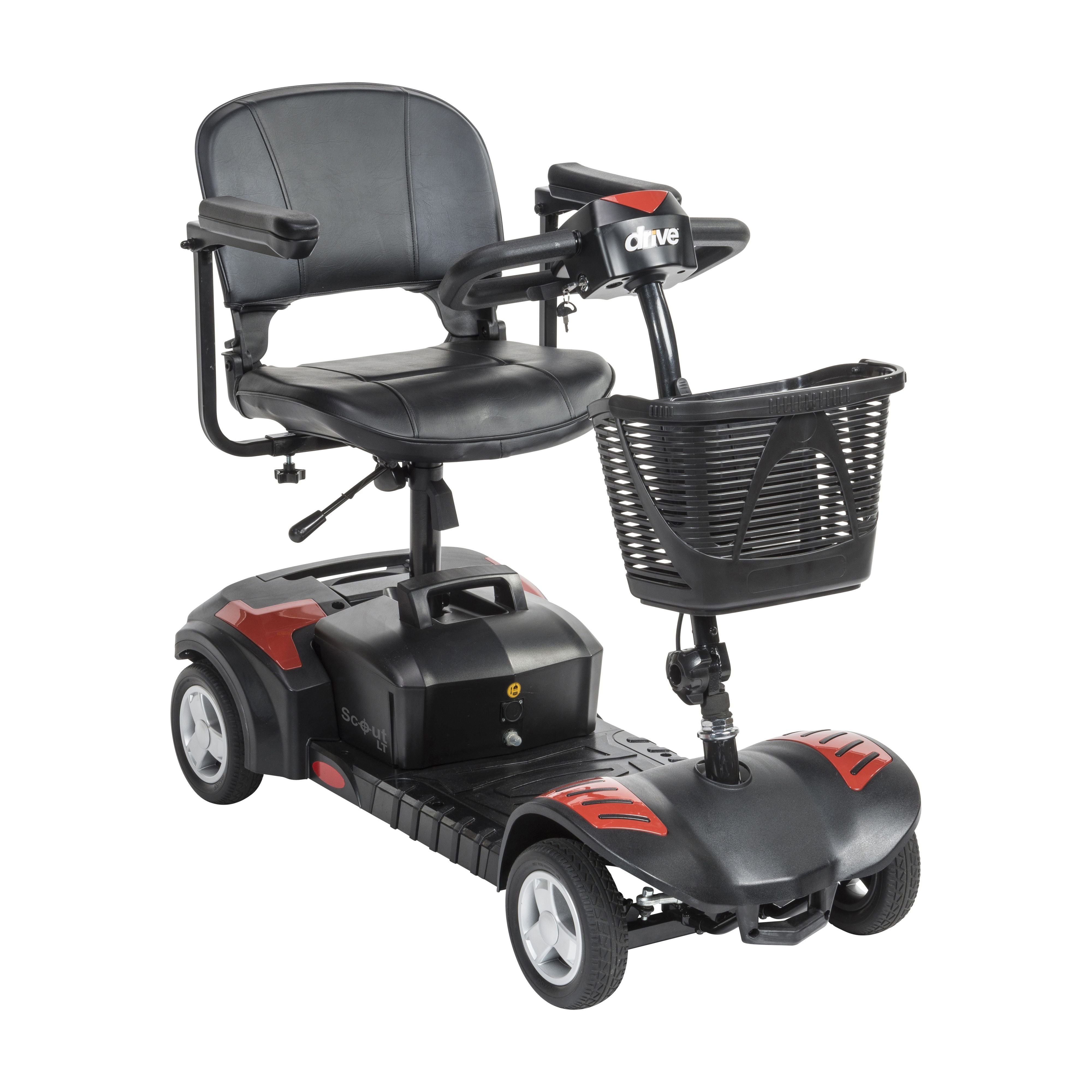 Drive Scout LT 4 Compact Travel Power 4-Wheel Scooter - SFSCOUT4
