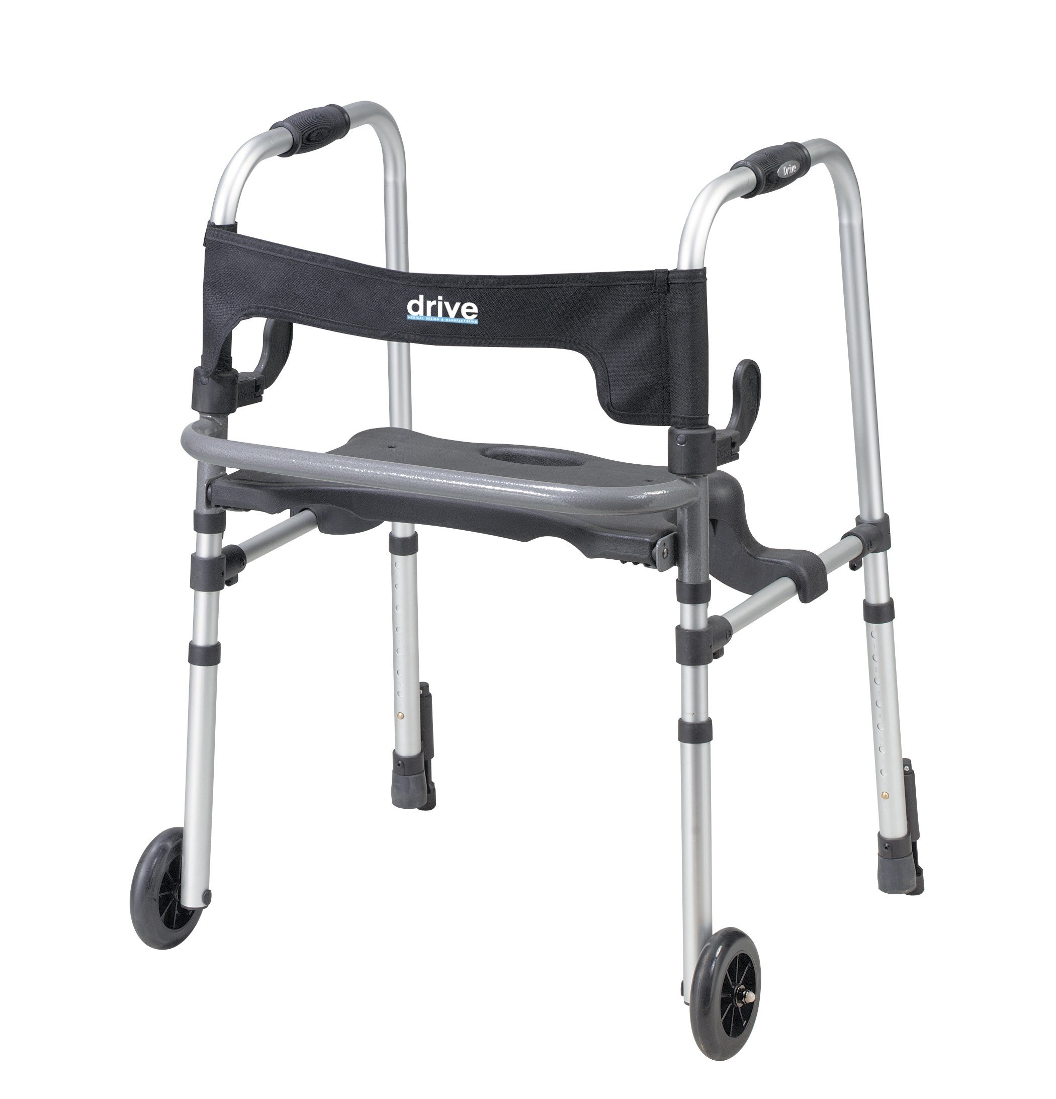 Drive Clever Lite LS Rollator w/Seat & Brakes