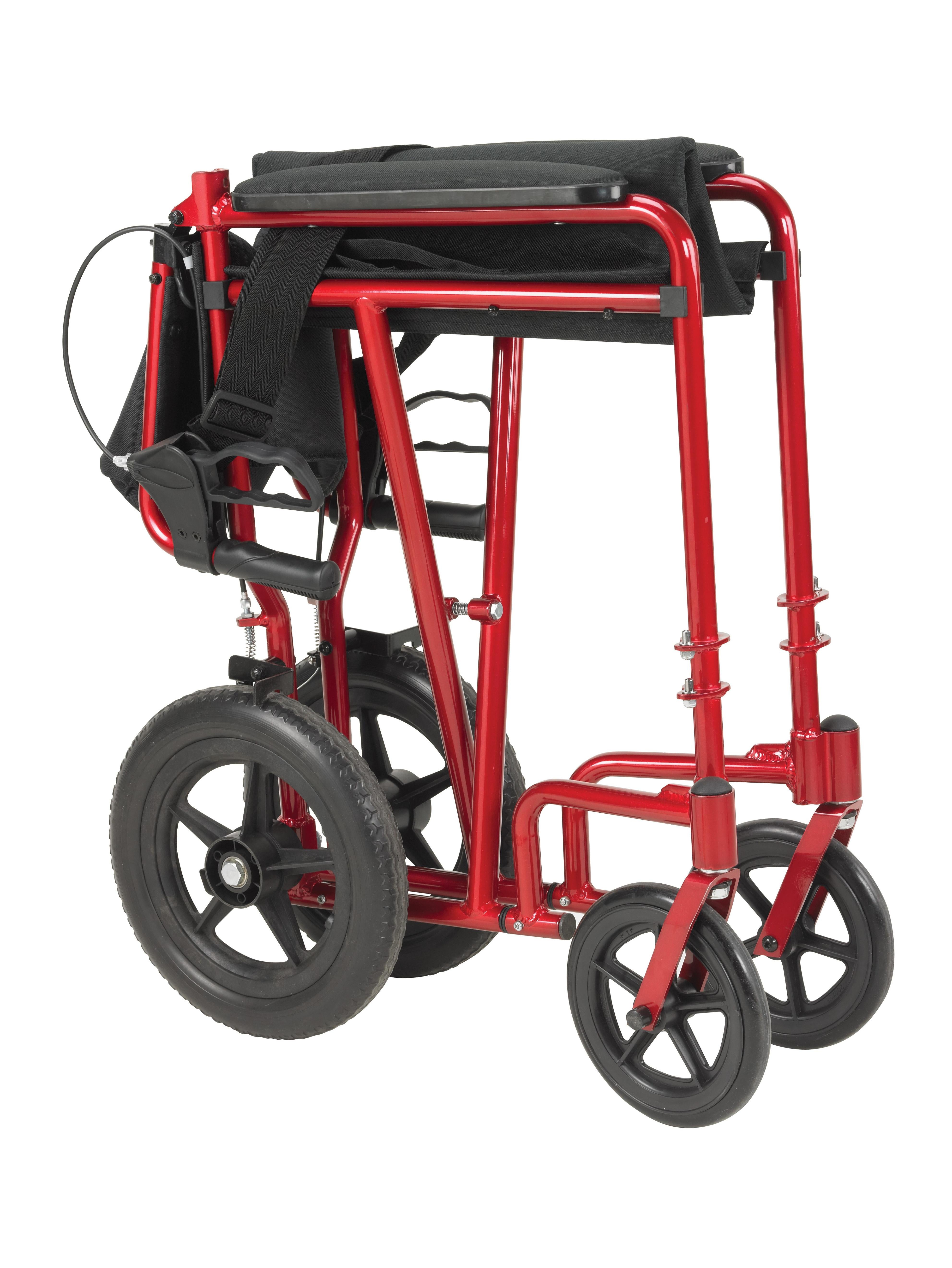 Drive Lightweight Expedition Aluminum Transport Wheelchair