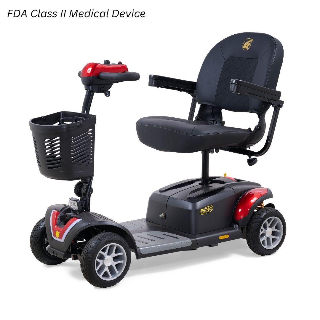 Golden Buzzaround EX 4-Wheel Travel Scooter GB148