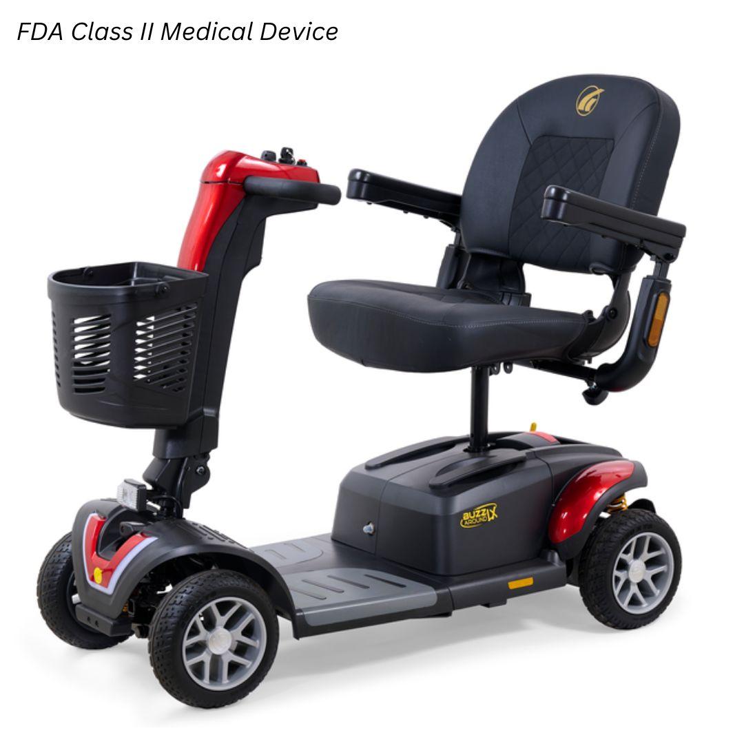 Golden Buzzaround LX 4-Wheel Travel Scooter GB149