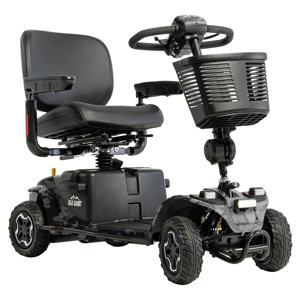 Pride Baja Bandit Heavy Duty Scooter -  400 lb. Capacity