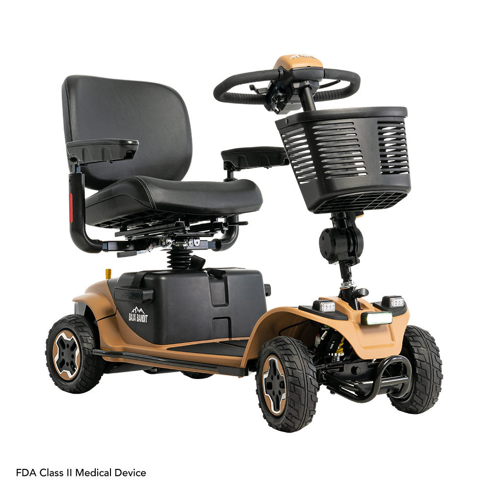 Pride Baja Bandit Heavy Duty Scooter -  400 lb. Capacity