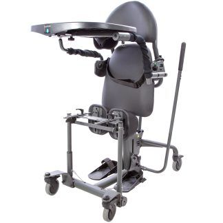 Shadow Tray Style with Swivel Casters - Swing-Away Front Left