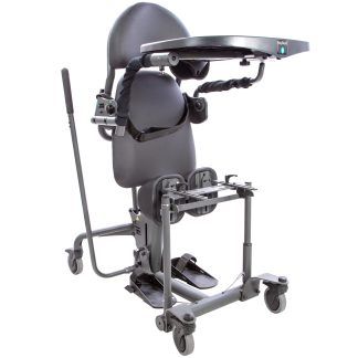  Shadow Tray Style with Swivel Casters - Swing-Away Front Right