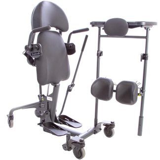 Swing-Away Style with Swivel Casters - Front Left Mounted Trays