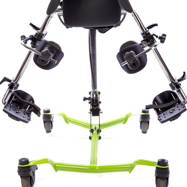 Mast with Leg Abduction (multi-adjustable knee pads or posterior knee pads and multi-adjustable foot plates required)